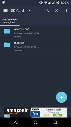 Screenshot of rename directory